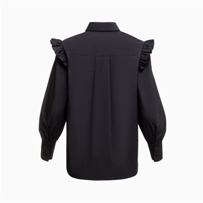 Рубашка женская MIST: Classic Collection, размер 42, чёрная