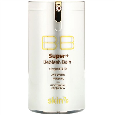Skin79, Super+ Beblesh, оригинальный BB-крем, SPF 30 PA++, золото, 40 мл