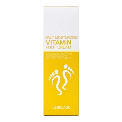 Lebelage Увлажняющий крем для ног с витаминами / Daily Moisturizing Vitamin Foot, 100 мл 27769
