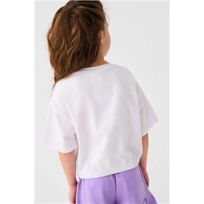 Джемпер трикотажный для девочек (футболка) PLAYTODAY, 1240032