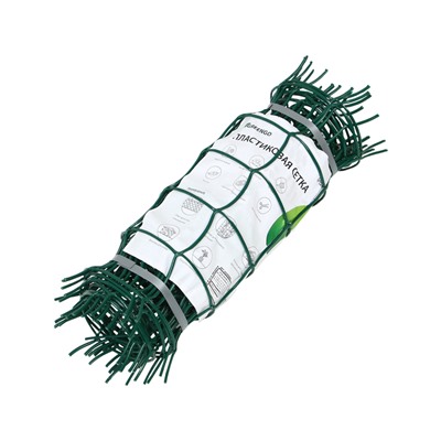 Сетка садовая, 0.5×5 м, ячейка квадрат 83×83 мм, пластиковая, зелёная, Greengo, в рулоне