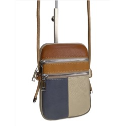 Женская сумка из натуральной кожи, цвет  мультицвет