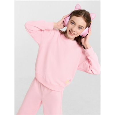 КОМПЛЕКТ ДЛЯ ДЕВОЧЕК (СВИТШОТ, БРЮКИ) 397749