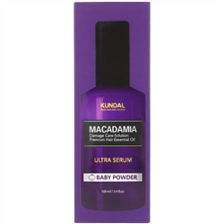 Kundal, Macadamia, Ultra Serum, Baby Powder, 3.4 fl oz (100 ml)