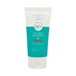 Jigott Солнцезащитный крем с экстрактом чайного дерева SPF 50+ PA+++ Signature Tea Tree Sunscreen