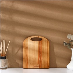 Набор деревянных разделочных досок на подставке Adelica, 3 шт: 38×18, 30×18, 22×18 см, берёза