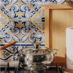 Кастрюля SL Home «Олла», 2 л, d=18 см, h=9 см, с крышкой, капсульное дно, индукция, нержавеющая сталь
