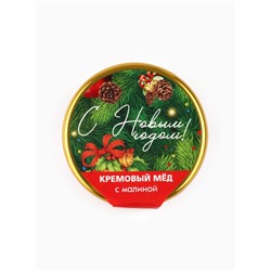 Мёд муссовый «С новым годом!», с малиной, 30 г