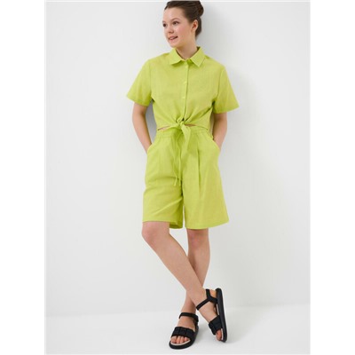 Комплект текстильный для девочек: рубашка, шорты