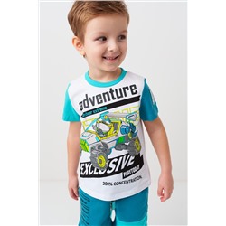 Комплект трикотажный для мальчиков: фуфайка (футболка), шорты PLAYTODAY, 1239630