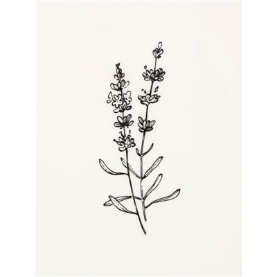 Блюдо керамическое Flower, 20.5×12.5×1.8 см