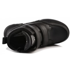 T-10655-C черн Ботинки деми для мальчиков (33-38)/8