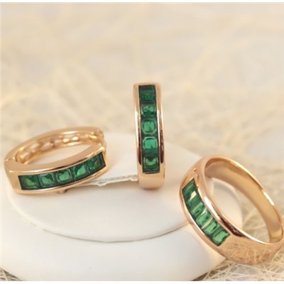 Комплект позолота Н01-2078 размер 16,5 17