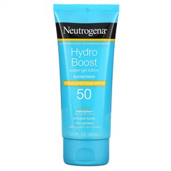 Neutrogena, Hydro Boost, Water Gel Lotion, SPF 50, 3 fl oz (88 ml)
