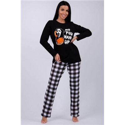 Пижама Ужастики 1 (Черный)