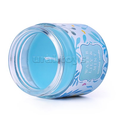 Арома свеча "Водяная лилия и мята"