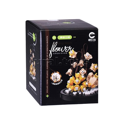 Конструктор "Цветы" (240 дет.) в коробке