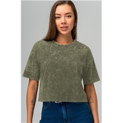 Женская укороченная футболка Happyfox