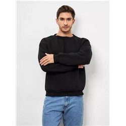 Мужской свитшот оверсайз 14421 (Черный)