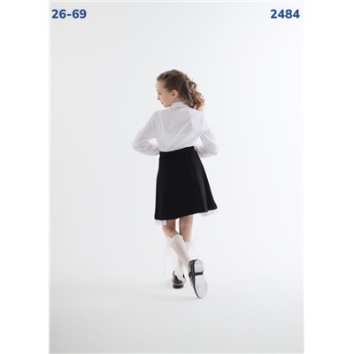 Юбка 2484 синий