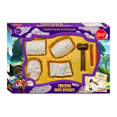 Раскопки "Раскопки юного археолога" в коробке