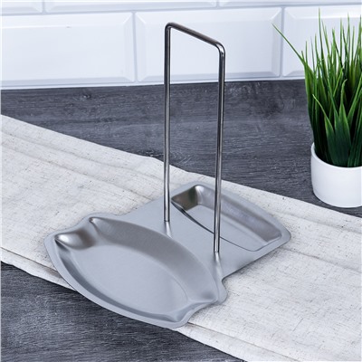 Подставка под крышку и ложку, металл / B-048 /уп 72/