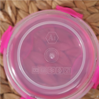 Набор контейнеров пластиковых «Виноград», 3 шт.: d=8.5; 11; 14 см, цвет МИКС