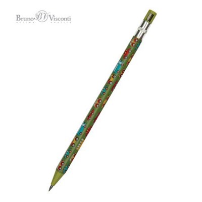 Авт. карандаш 2 мм "FineGraphix Машинки" цанговый+точилка 21-0041/07 Bruno Visconti