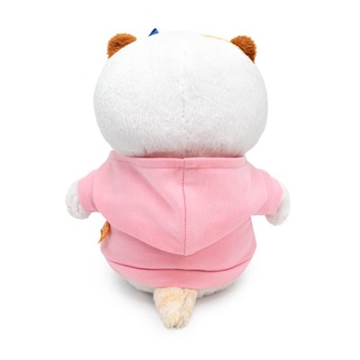 Мягкая игрушка «Кошечка Ли-Ли BABY», в худи с единорогом, 20 см