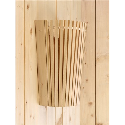 Абажур для бани и сауны «Свет», липа, 40×30×11 см, настенный, «Добропаровъ»