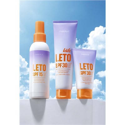 Солнцезащитный крем для детей SPF 30 Leto