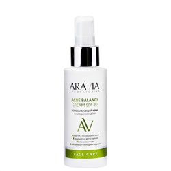 406570 ARAVIA Laboratories Laboratories Успокаивающий крем с ниацинамидом Acne Balance Cream SPF 20, 100 мл/15