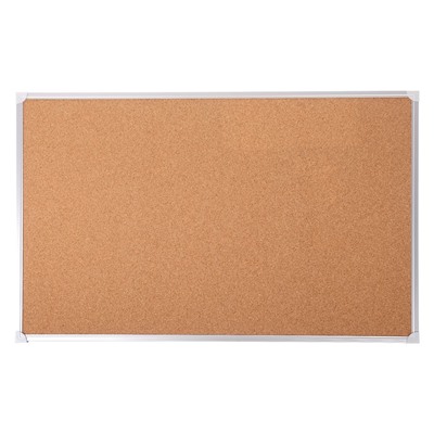 Доска пробковая 100×150 см, Calligrata СТАНДАРТ, в алюминиевой рамке