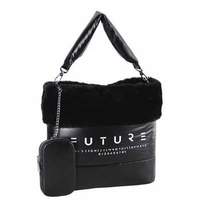 Сумка 5347-8283-18P black Polina&Eiterou