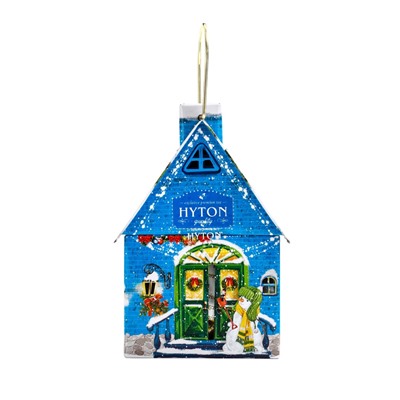Чай чёрный новогодний HYTON «Чайный домик-подсвечник», 70 г