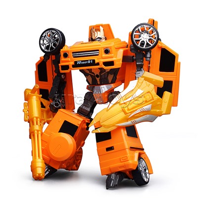 Робот трансформирующийся во внедорожник, в коробке