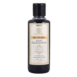 Khadi Natural Шампунь с Шикакай и Медом - без СЛС 210мл