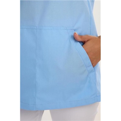 Куртка женская 555 (Холодный голубой)