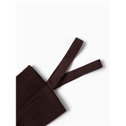 Колготки детские с лямками MINAKU, рост 62-68 см, коричневые