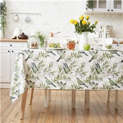 Скатерть «Этель. Готовь с душой», 149×110 см, 100% хлопок, саржа 190 г/м²