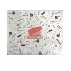 Пеньюар парикмахерский, чёрный