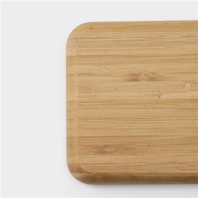 Менажница BellaTenero Striata, 3 секции, 25×9.5 см, бежевая