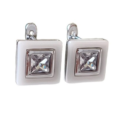 Серьги с керамикой