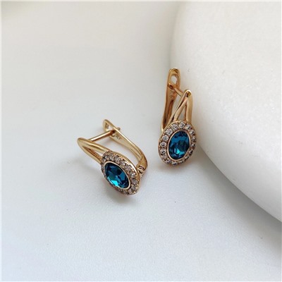 Серьги с кристаллами Swarovski