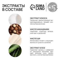 Бальзам для волос, комплекс масел и экстрактов, укрепление и блеск, 470 мл, URAL LAB