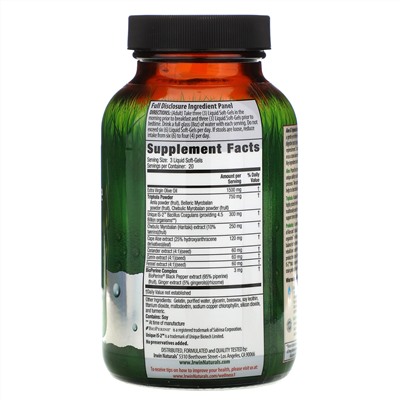 Irwin Naturals, Active-Cleanse and Probiotics, с алоэ и трифалой, 60 мягких желатиновых капсул с жидкостью