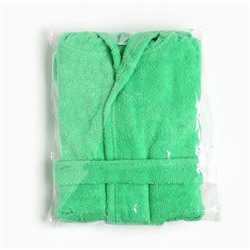 Халат махровый детский, размер 28, 320 г/м², хлопок 100% с AIRO, зелёный