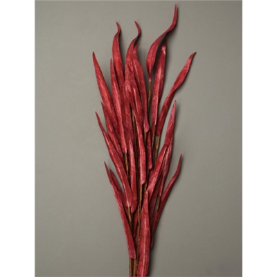 Ветка декоративная 85 см / RW-317-2 /уп 12/144/винный цвет