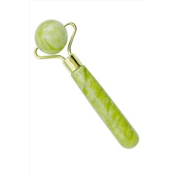 Nail Art Роликовый массажёр нефритовый шар, зелёный KRISTALLER, 1108362