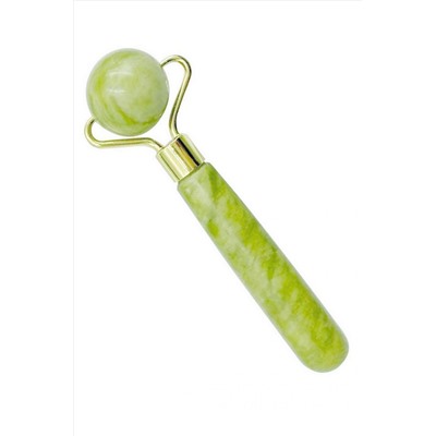 Nail Art Роликовый массажёр нефритовый шар, зелёный KRISTALLER, 1108362